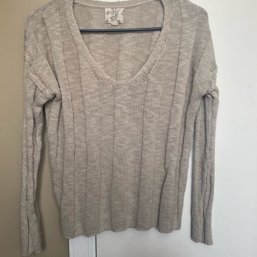 Tan sweater
